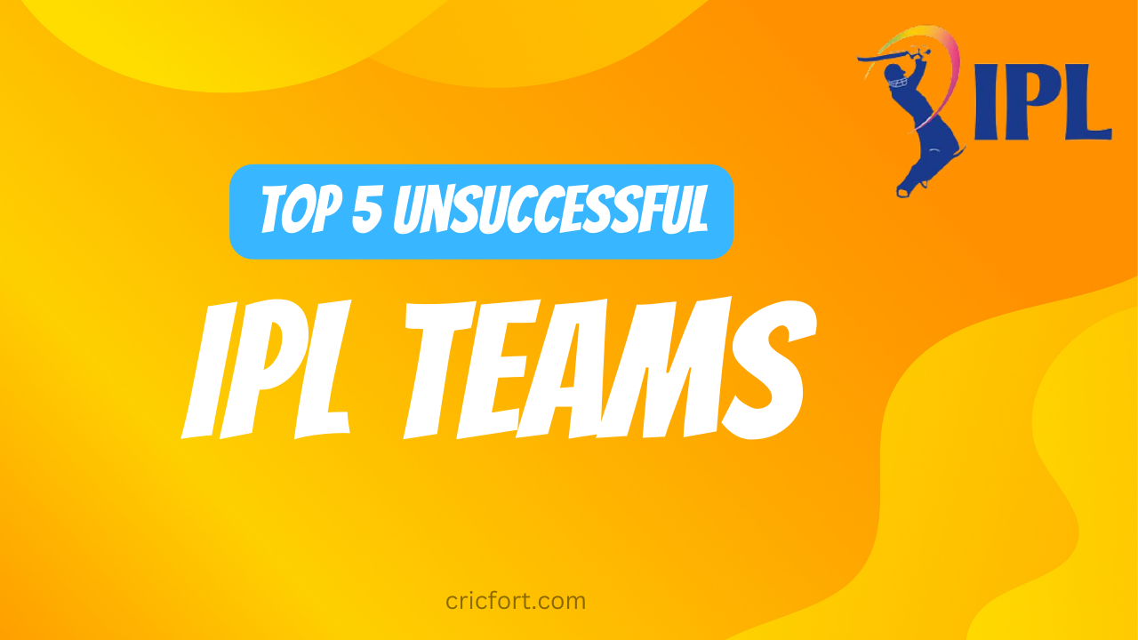 unsuccessful teams in ipl history