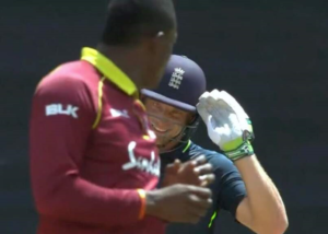 Joss Butler's epic revenge on Sheldon Cottrell.